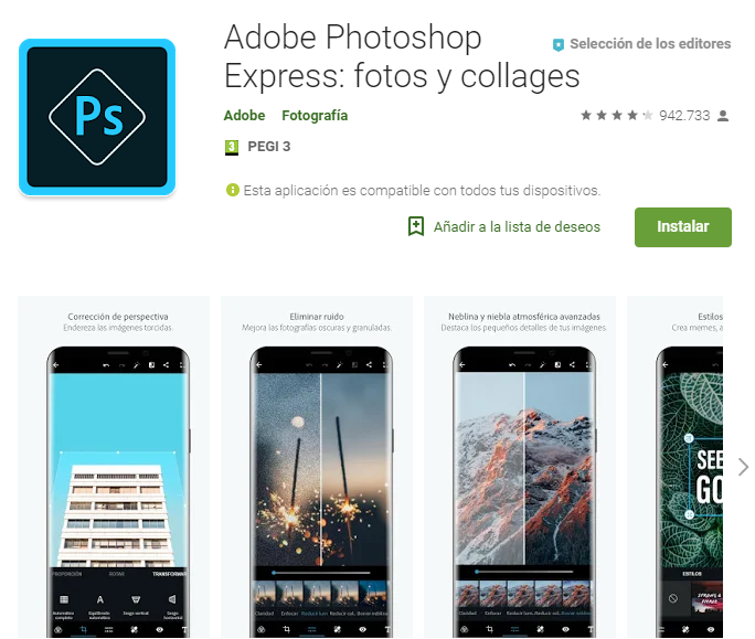 Adobe Photoshop Express_ fotos
