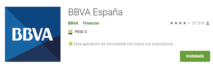 BBVA España - Aplicaciones en Go
