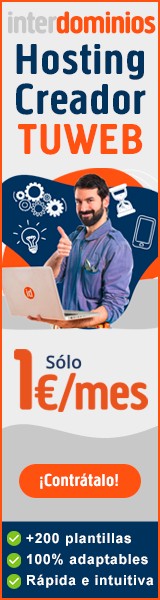 Hosting Creador TU WEB Interdominios