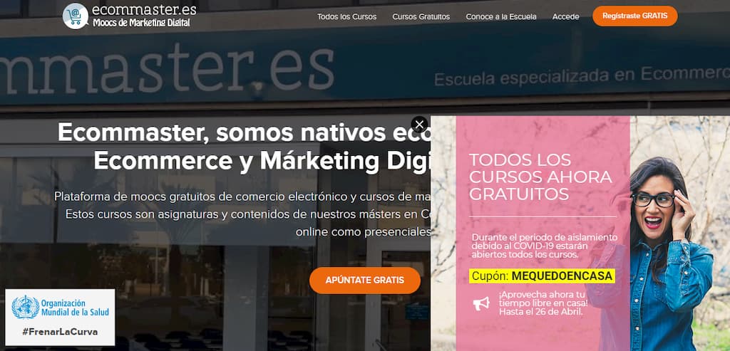 Ecommaster, Moocs de Marketing Digital y Comercio Electrónico