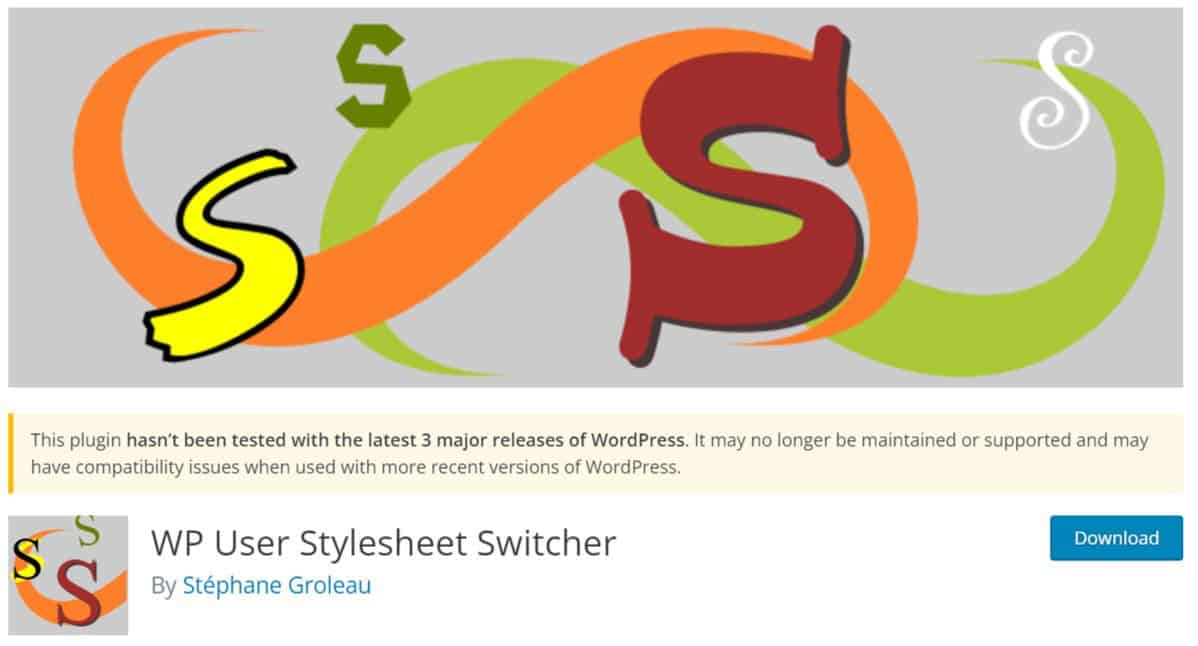  WP User Stylesheet Switcher – WordPress plugin - WordPress.org_ - wordpress.org