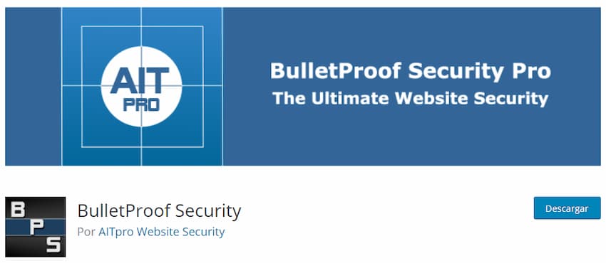 BulletProof Security plugin seguridad WordPress