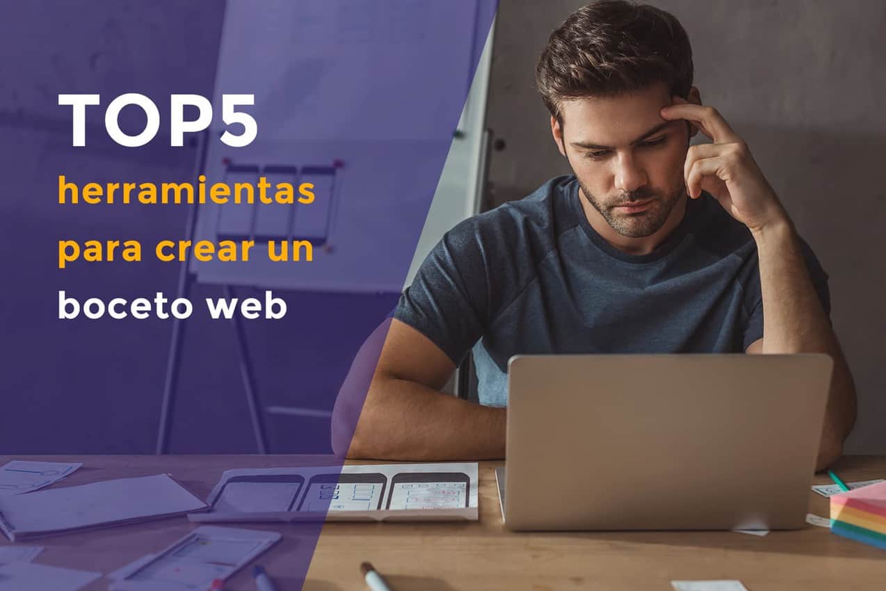 TOP 5 herramientas para crear un boceto web o wireframe - Blog Interdominios