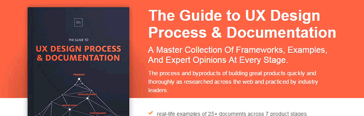 The Guide to UX Design Process & Documentation (PDF)