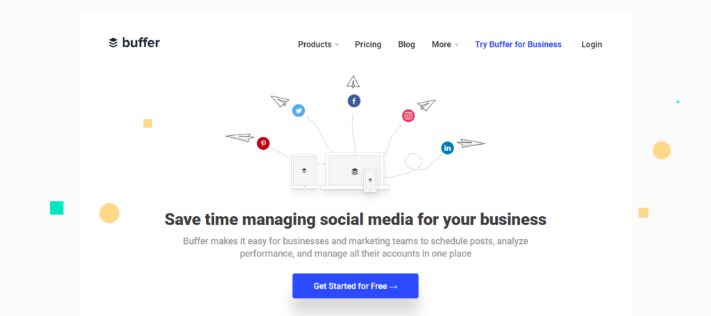 buffer Social Media Management Platform