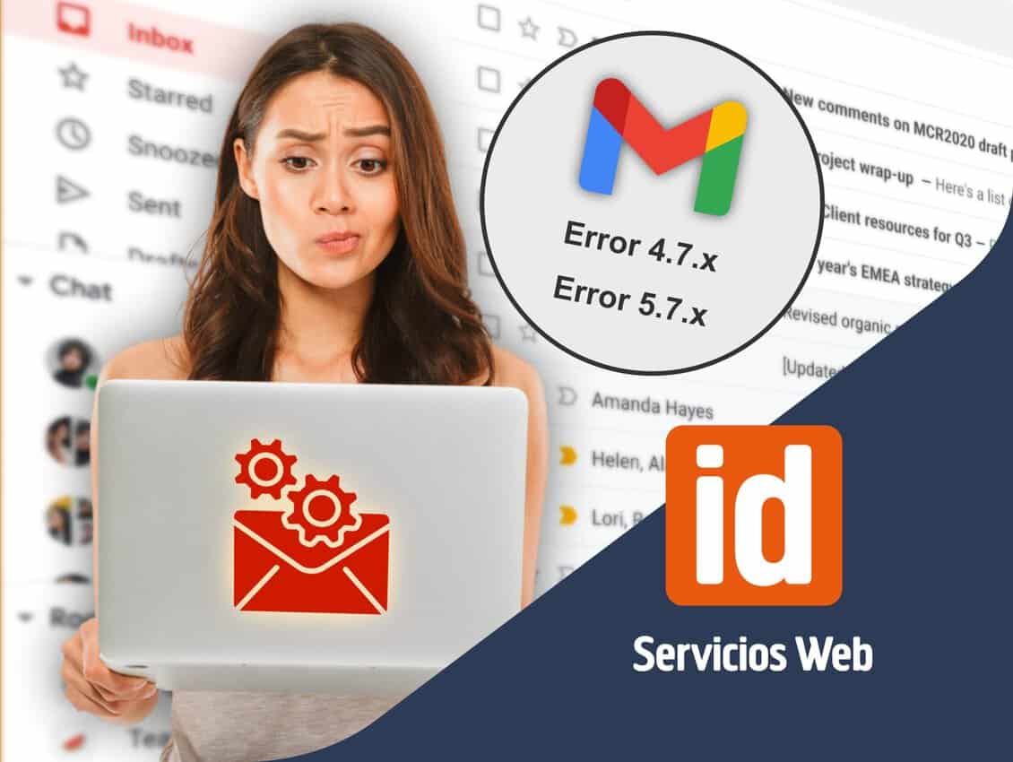 Errores de Gmail