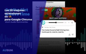 extensiones de IA para Google Chrome